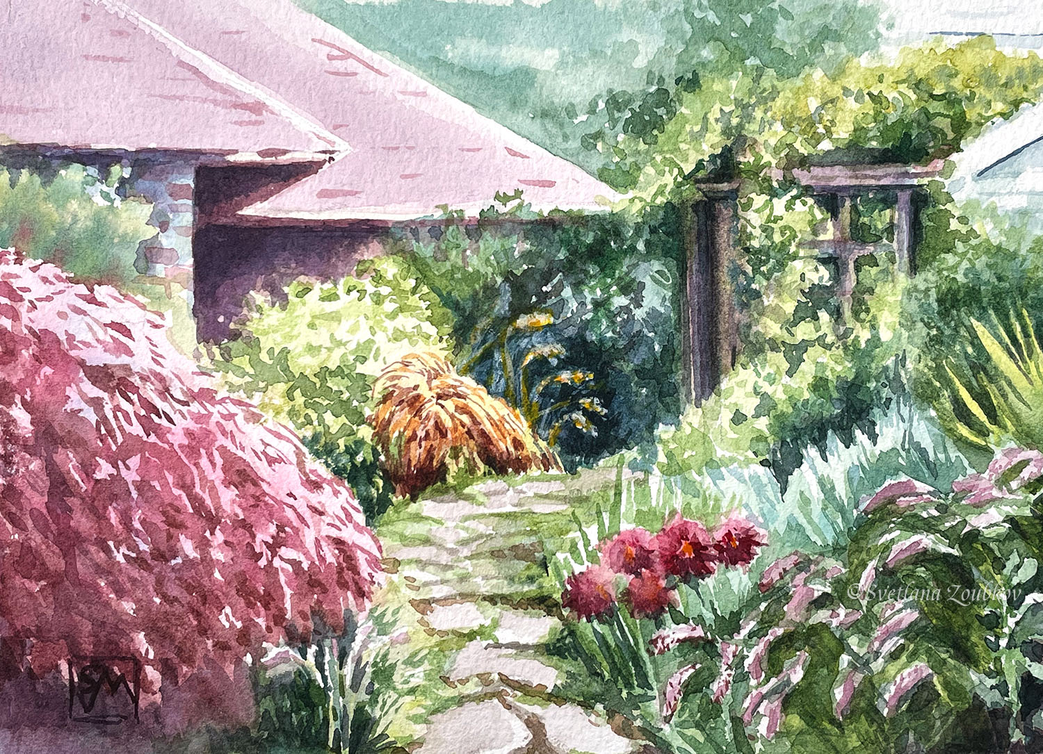 Garden Love Transformed into Art